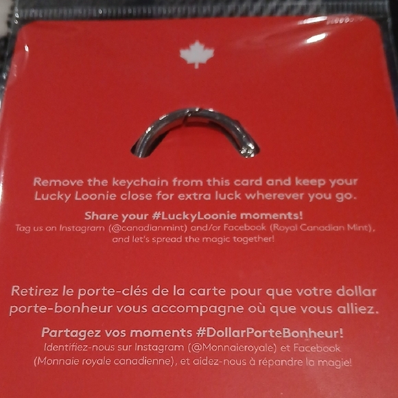 NEW🇨🇦2026 Lucky Loonie Keychains Royal Canadian Mint Olympic Lucky Charm - Picture 3 of 13